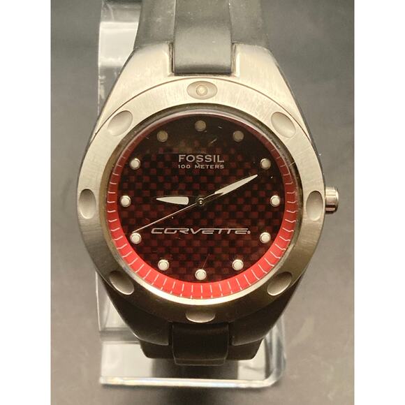 Fossil Corvette Special Edition PR-5247 Mens Watch 40mm New Battery WR 100M - Picture 1 of 10